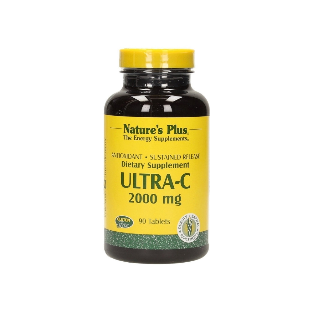 Natures Plus Sustained Release Ultra-C 2000mg with Rose Hips 